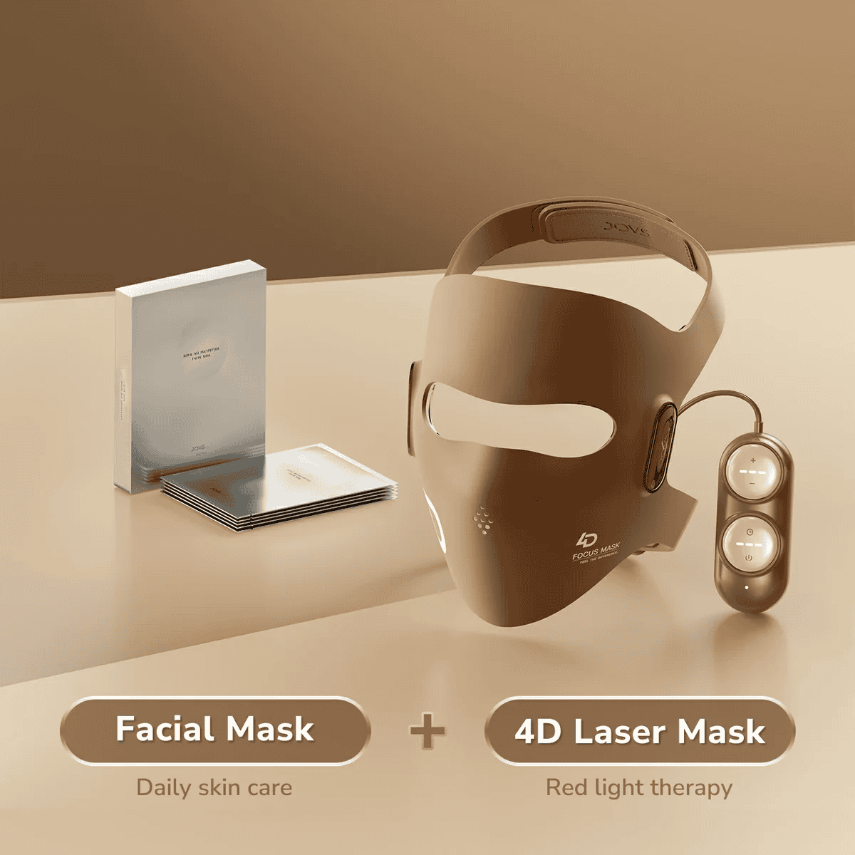 JOVS FPT 4D Laser Light Therapy Mask 聚能光深層淡紋面罩