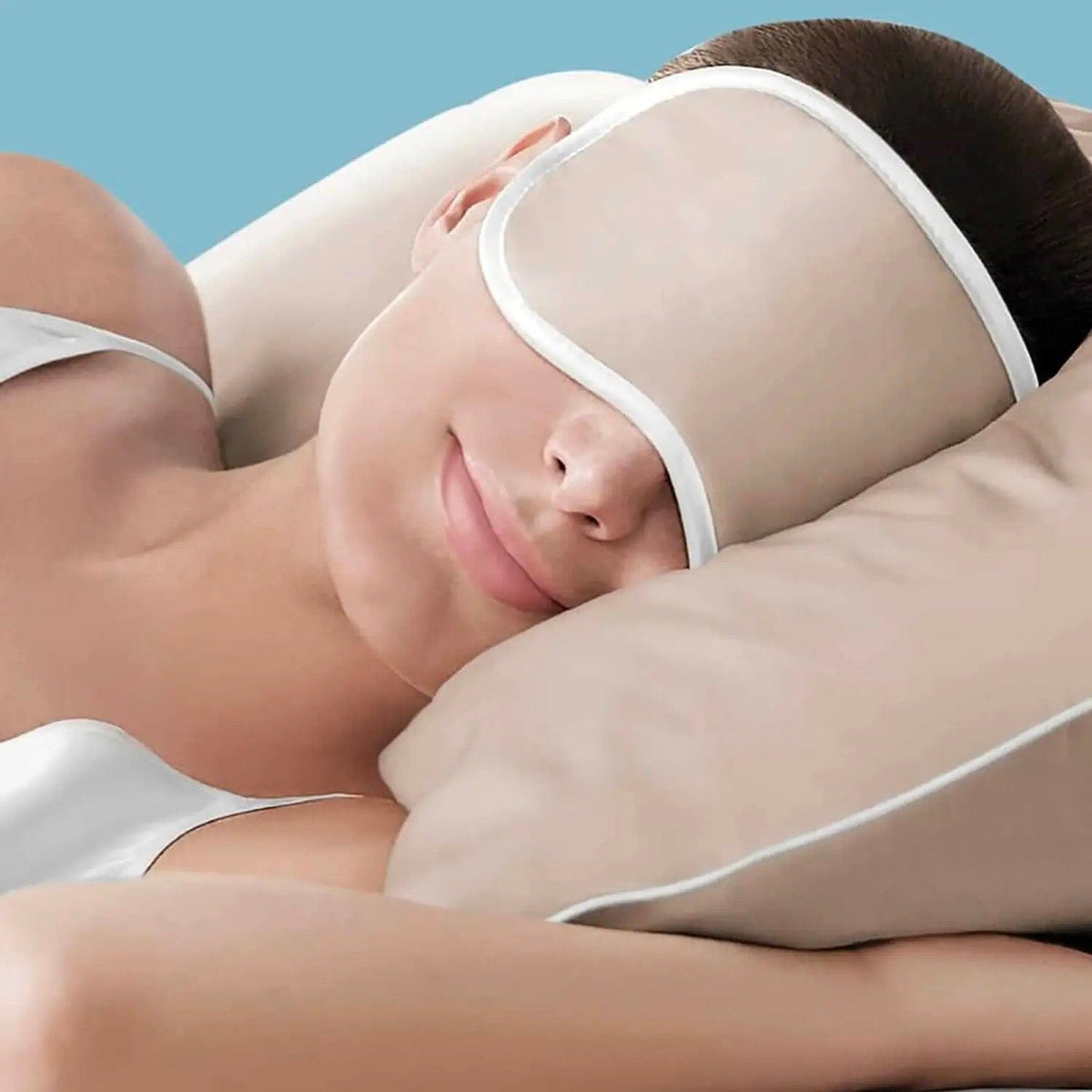 唯一官方授權香港總代|iluminage Skin Rejuvenating eye mask 銅離子美膚眼罩 睡眠擋光 舒適