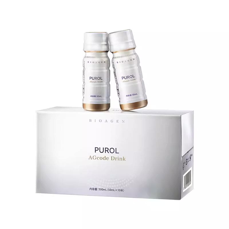 【官方授權】BIOAGEN 水谷雅子寵品 PUROL Agcode 肌光飲 美白提亮抗糖 膠原蛋白 50MLx10支 香港行貨
