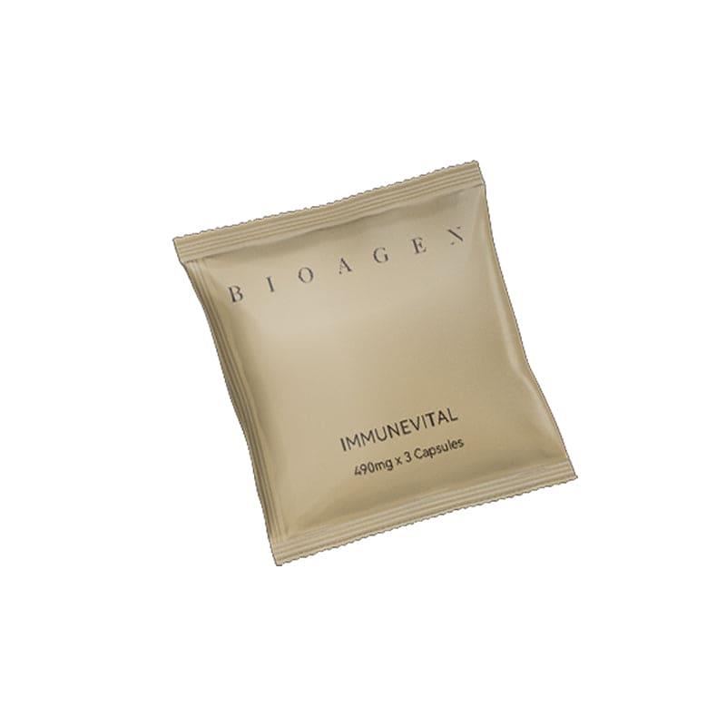 【官方授權】BIOAGEN IMMUNEVITAL 勉利維 增強免疫力 改善睡眠 3粒*60包/ 盒 1月量 香港行貨
