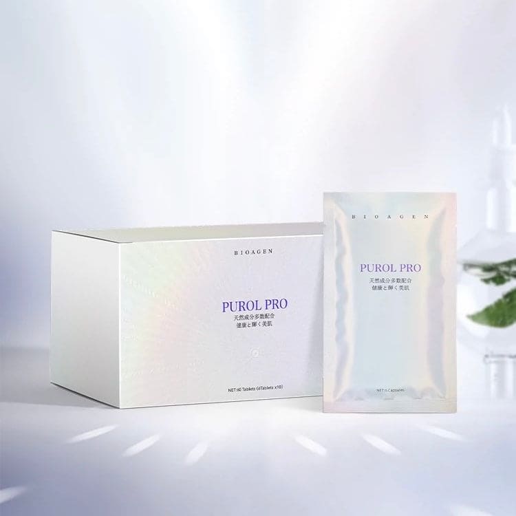 【官方授權】BIOAGEN 水谷雅子寵品 PUROL PRO 肌光盒 美白 防衰老 60粒 香港行貨