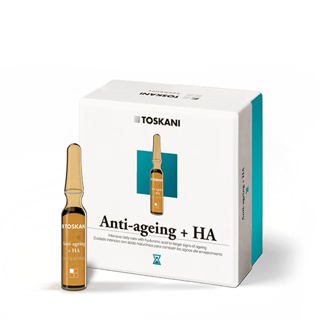 TOSKANI Anti-ageing +HA Ampoule 抗皺安瓶 2mlx15