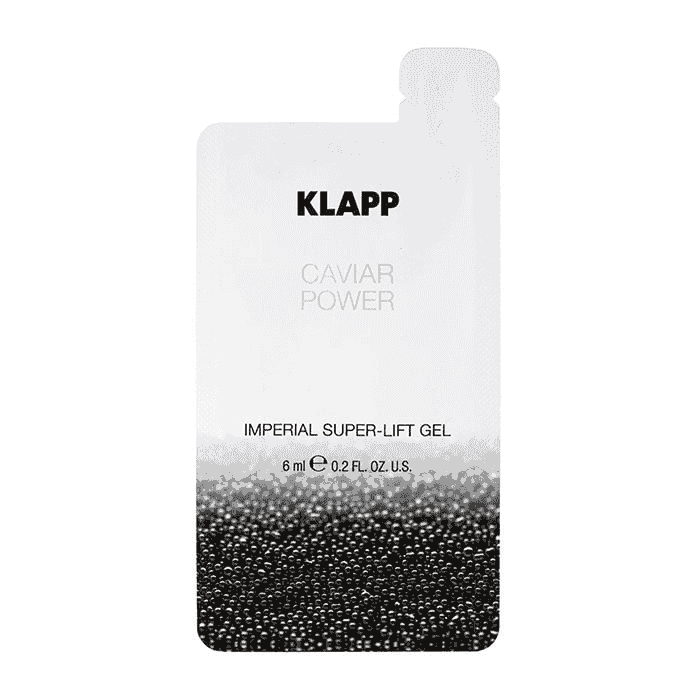 【極力推薦】KLAPP Cherex Caviar Power Imperial Super-Lift Gel 6ml x 3 至尊特級深海⻥籽夜宴提拉緊緻啫喱面膜 6ml x 3