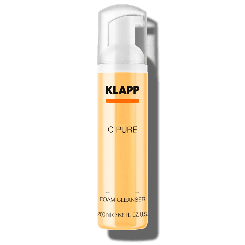 KLAPP C Pure Foam Cleanser 純C水氧美白潔膚泡沫 200ml