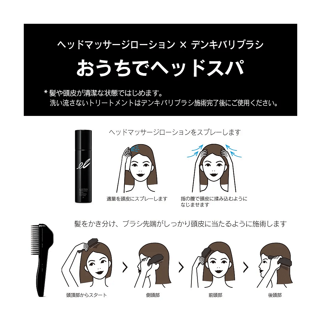 ELECTRIC BARI BRUSH ELECTRON EVERYONE Facial Device Electric 低週波電氣活髮梳 光療美膚小顏