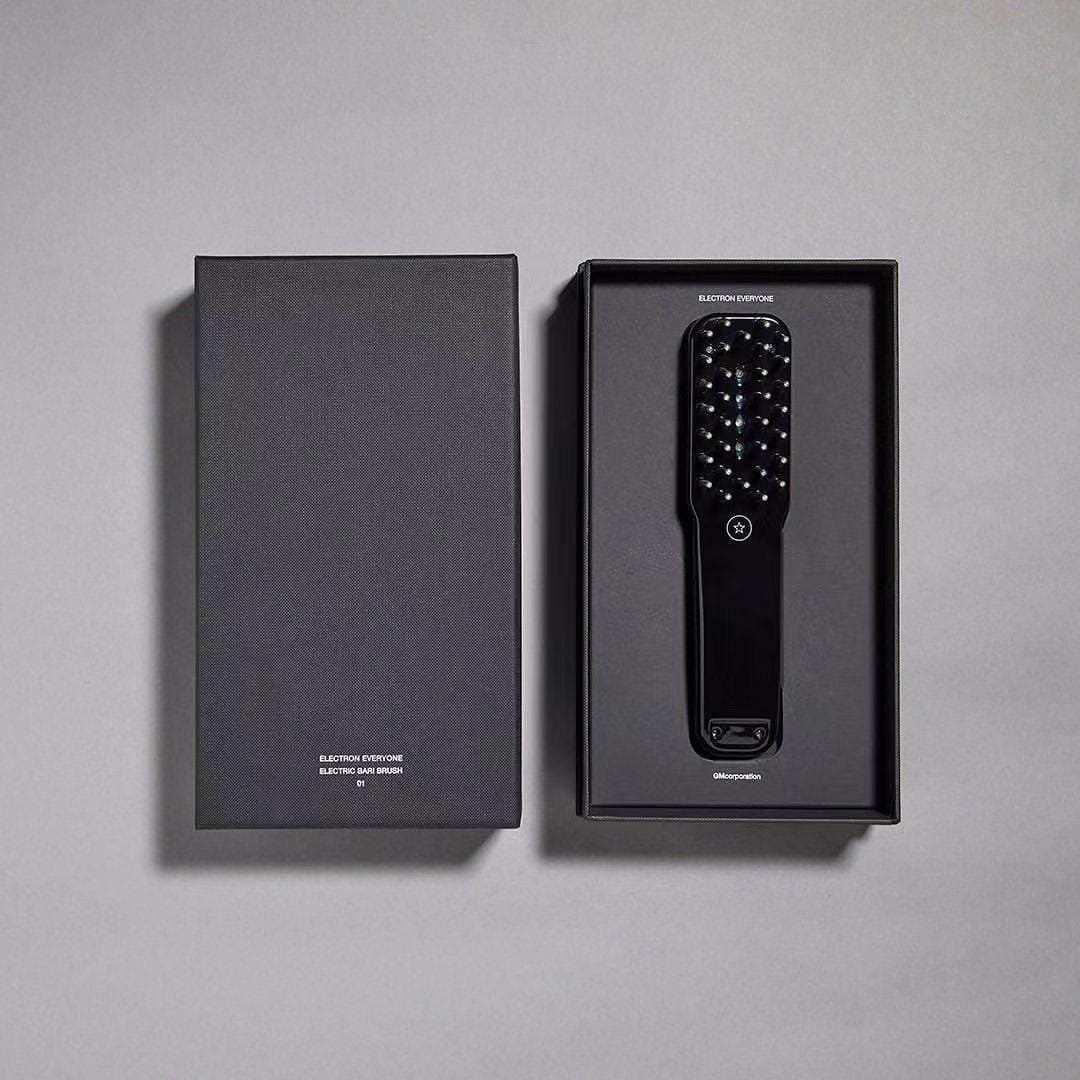 ELECTRIC BARI BRUSH ELECTRON EVERYONE Facial Device Electric 低週波電氣活髮梳 光療美膚小顏