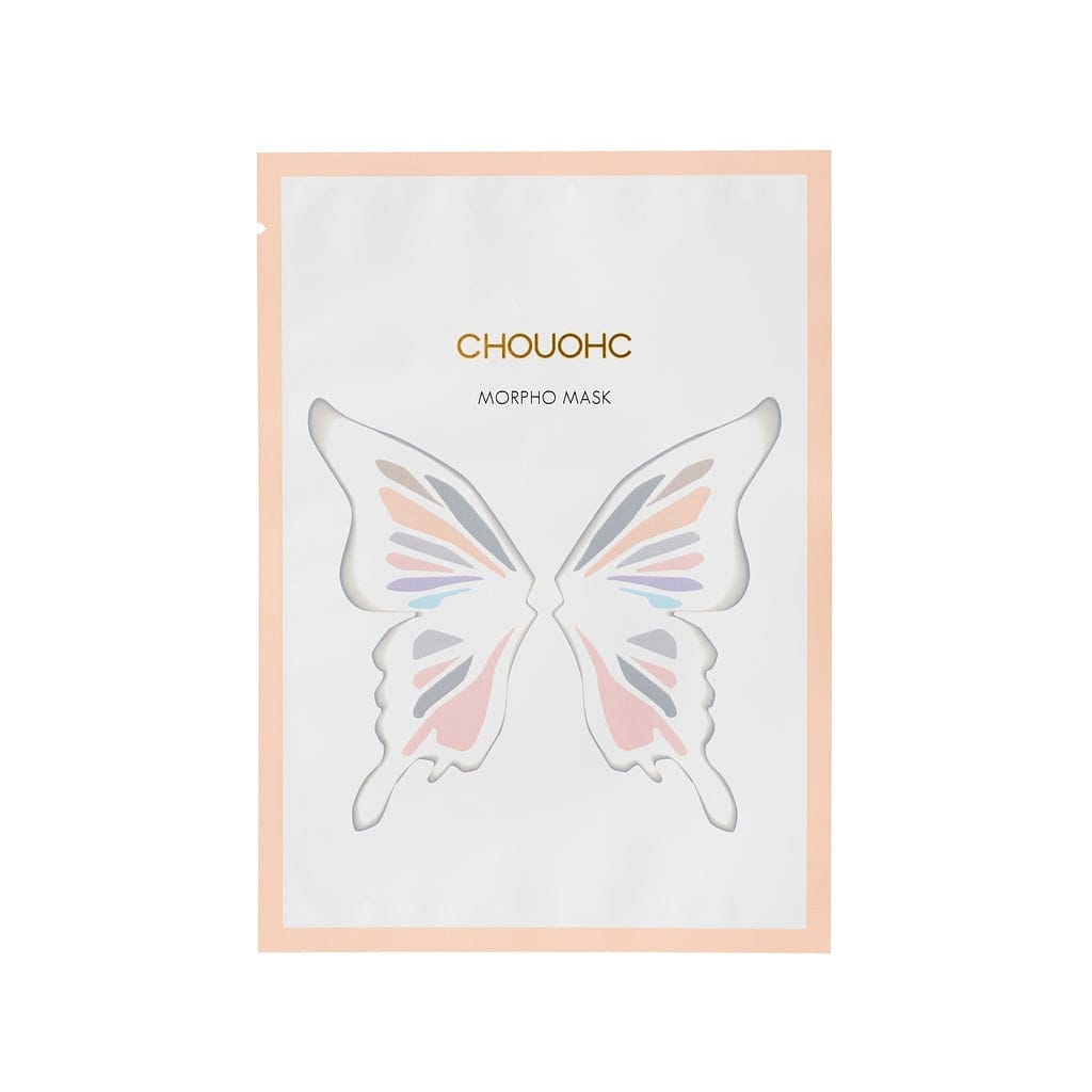 官方授權代理| CHOUOHC THE MORPHO 閃蝶舞煥顏保濕修復滋潤面膜 20ml 5片