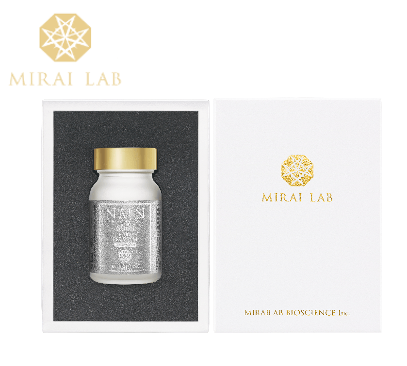 MIRAI LAB 新興和 PURE PREMIUM 6000+ 煙酰胺單核苷酸補充NAD高純度 逆齡美肌丸長壽基因緊實肌膚恢復睡眠 膠囊60粒
