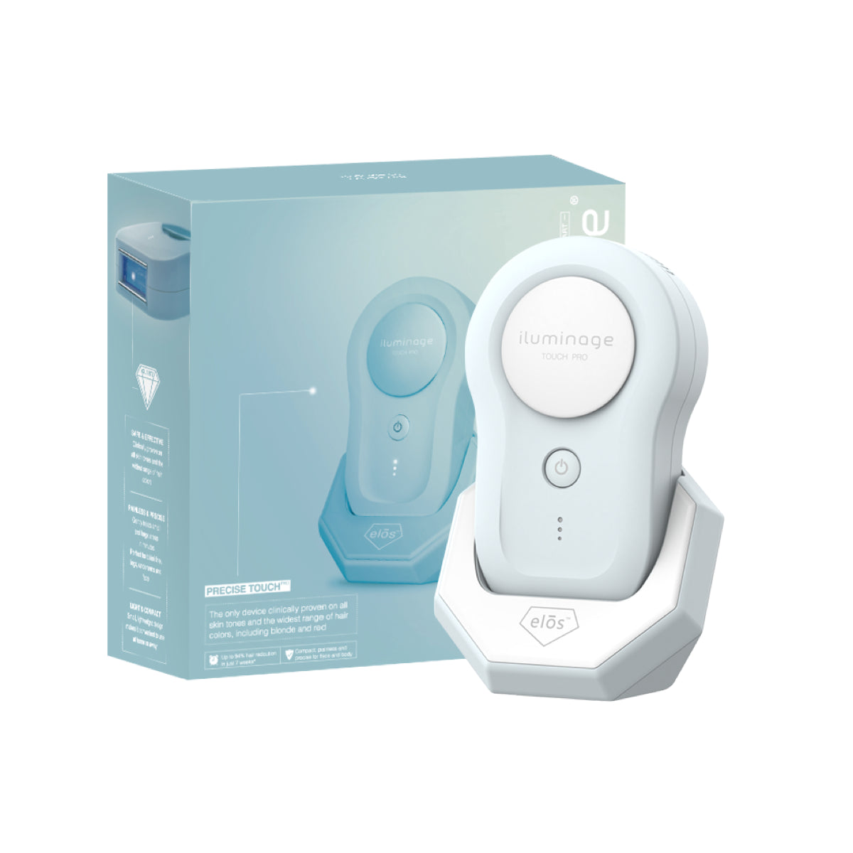【唯一官方授權香港總代|新款】iluminage Precise Touch Pro NEW Elos IPL+RF 升級款專業便攜式家用彩光射頻脫毛機