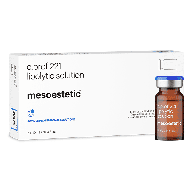 mesoestetic 美斯蒂克 消脂塑形代謝精華 c.prof 221 lipolytic solution 5 x 10 ml