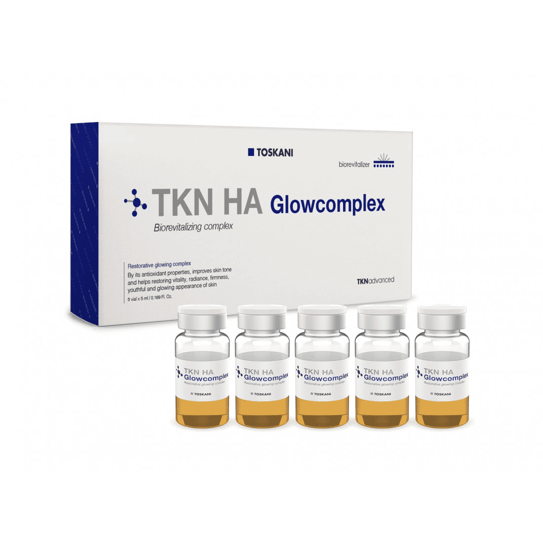 TOSKANI TKN HA glowcomplex 盈彈光皙水光動能素 5x5ml