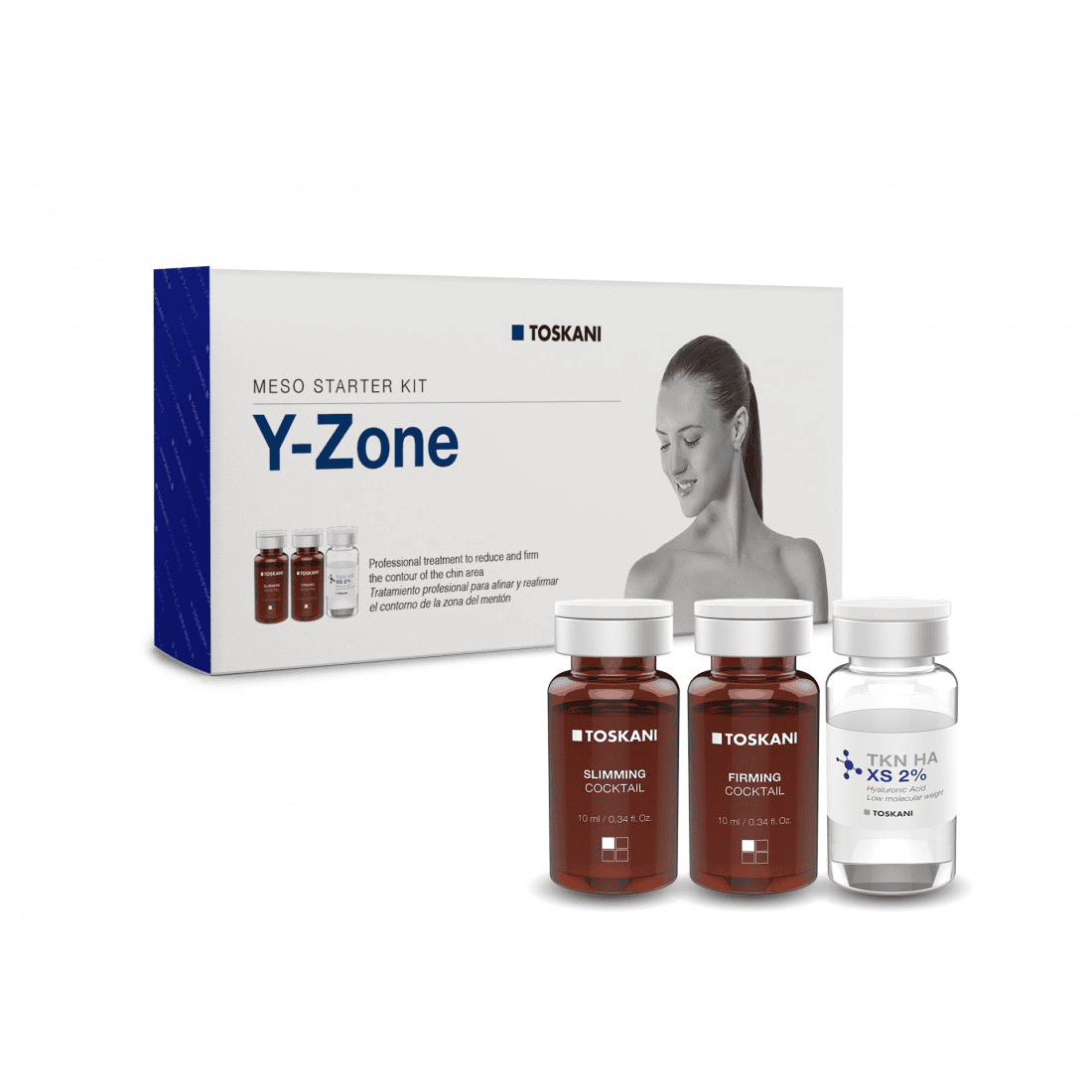 TOSKANI Y Zone Meso Startkit 頸部提升療程套組