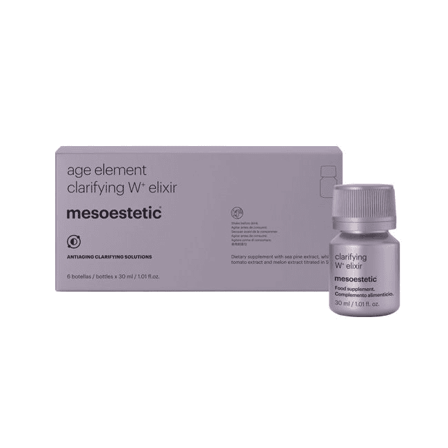 【NEW】MESOESTETIC AGE ELEMENT® CLARIFYING W+ ELIXIR 全新升級第二代高能抗氧美白飲 美顏飲 6X30ML