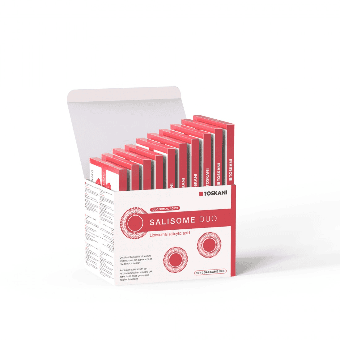 TOSKANI Salisome Duo 彩虹微脂囊水楊酸 50x1ml