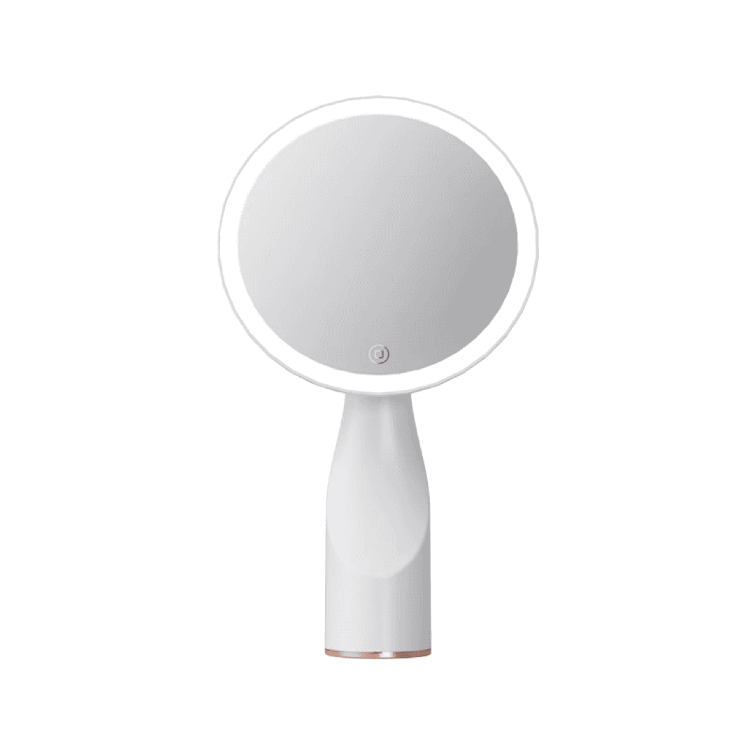 JOVS 充電LED台式化妝鏡 調光補光智能