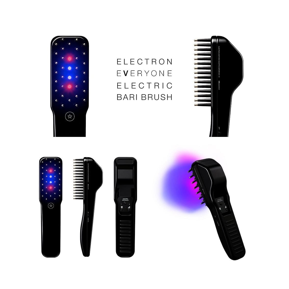 ELECTRIC BARI BRUSH ELECTRON EVERYONE Facial Device Electric 低