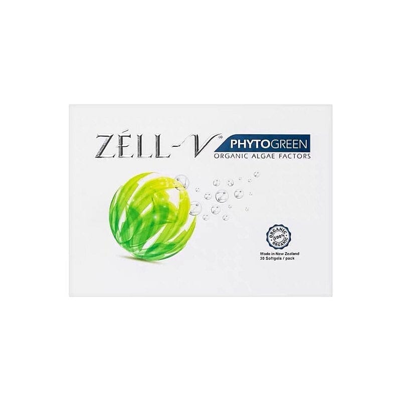 ZELL-V Phytogreen 藍綠藻細胞因子 淡斑美白 清肺抗衰老 30粒