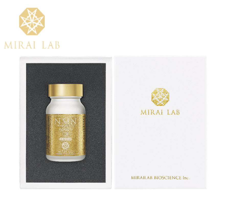 MIRAI LAB 新興和 NMN PURE VIP 9000+ 煙酰胺單核苷酸補充NAD高純度 逆齡美肌丸長壽基因緊實肌膚恢復睡眠 膠囊60粒